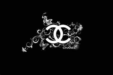 chanel coffee in black background images|Chanel Desktop Wallpapers .